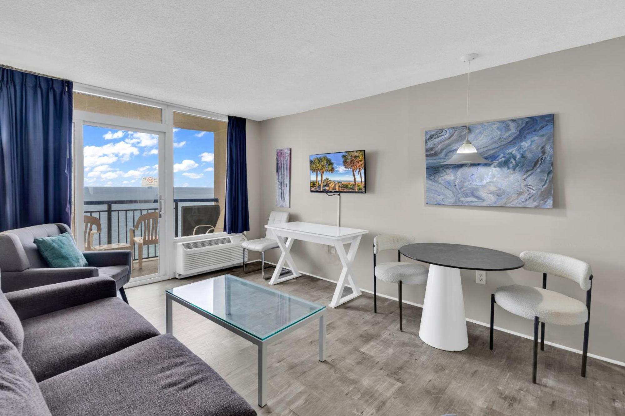 11-Th Floor Oceanfront Beach Resort With Private Balcony Myrtle Beach Eksteriør bilde